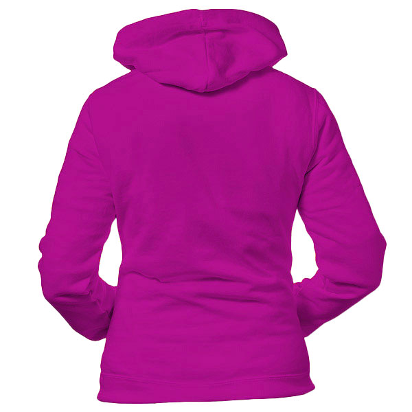 Sudadera Capucha Contrastada Mujer Trasero